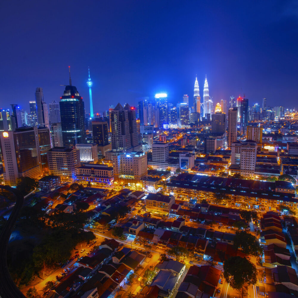 Kuala Lumpur City during night