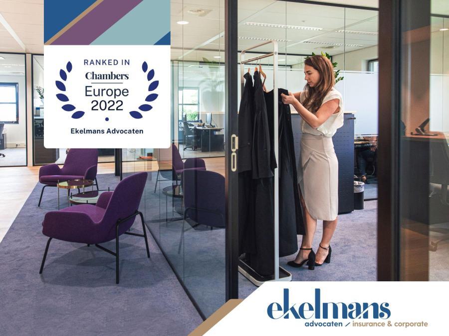 The leading international lawyers guide Chambers Europe awards Ekelmans Advocaten with a higher ranking on the list of the best Dutch Insurance law firms.