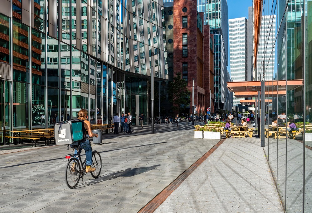 Maaltijdbezorger Deliveroo-verkleind Maaltijdbezorgers Deliveroo